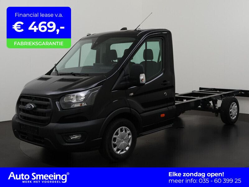 Zwart Gebruikt 2023 Ford Transit Trend Van | € 47.945 - Afbeelding 1/4