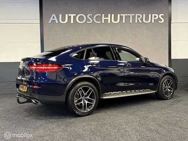 Occasion Mercedes GLC250 Business 211 PK (155 kW) 2018 Blauw (metallic) Coupé