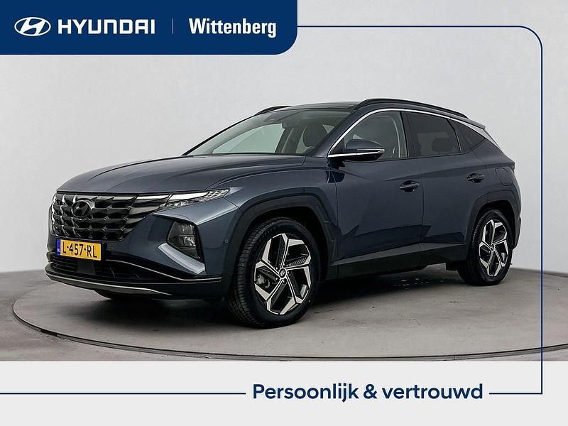 Blauw Gebruikt 2021 Hyundai Tucson Premium SUV | € 27.900 (Eerlijke prijs) - Afbeelding 1/4