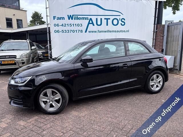 Zwart Gebruikt 2016 Audi A1 Proline Hatchback | € 13.991 (Eerlijke prijs) - Afbeelding 1/4