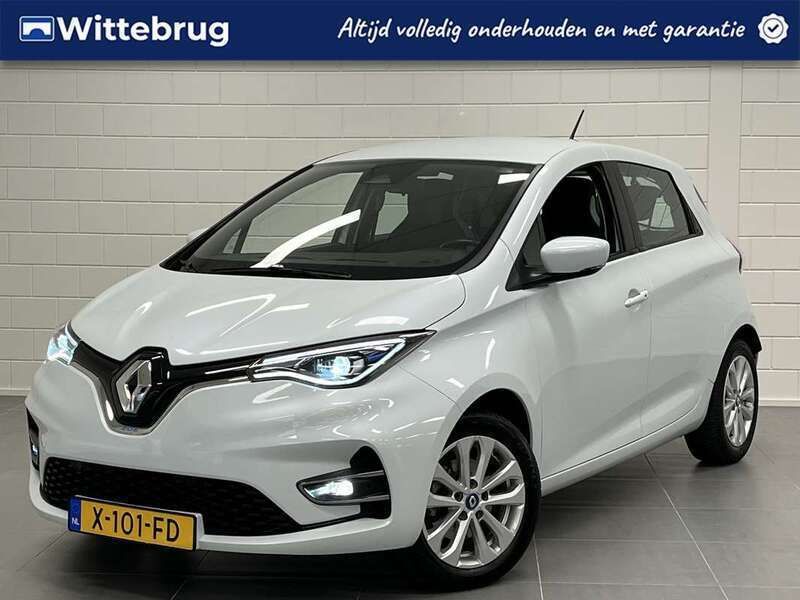 Wit Gebruikt 2020 Renault Zoe Intens Hatchback | € 10.425 (Super prijs) - Afbeelding 1/3