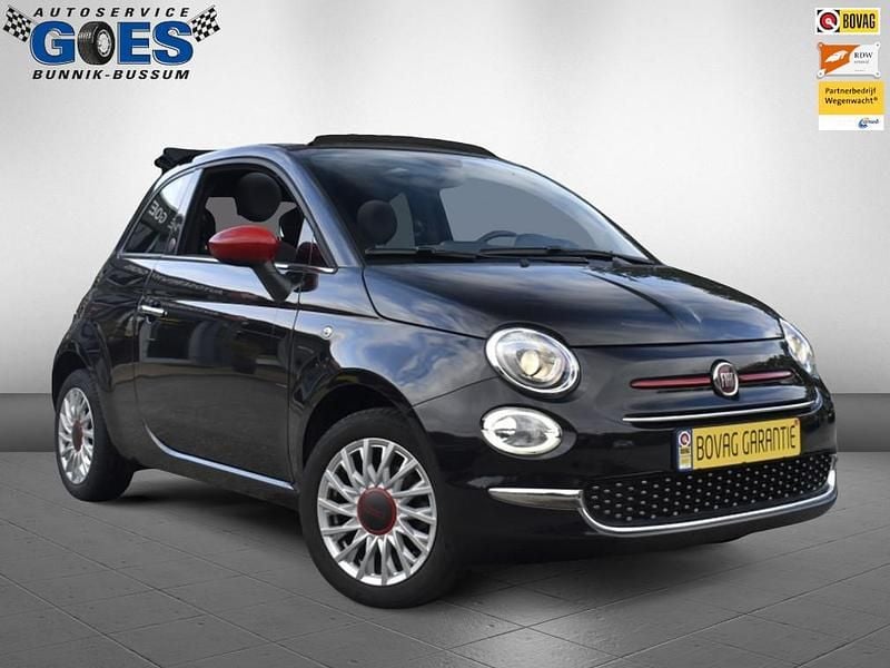 Occasion Fiat 500 Red 2022 Zwart Cabriolet