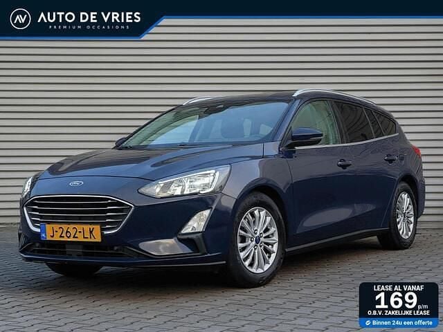 Blauw Gebruikt 2020 Ford Focus Business Edition Stationwagen | € 12.450 (Goede deal) - Afbeelding 1/4