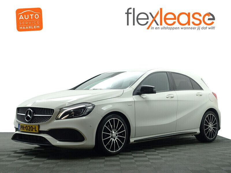 Wit metallic Gebruikt 2017 Mercedes A180 AMG Hatchback | € 19.900 (Eerlijke prijs) - Afbeelding 1/4