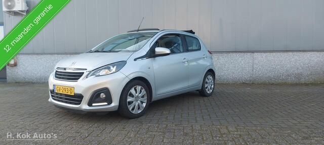 Grijs Gebruikt 2015 Peugeot 108 Active Hatchback | € 7.950 (Eerlijke prijs) - Afbeelding 1/4