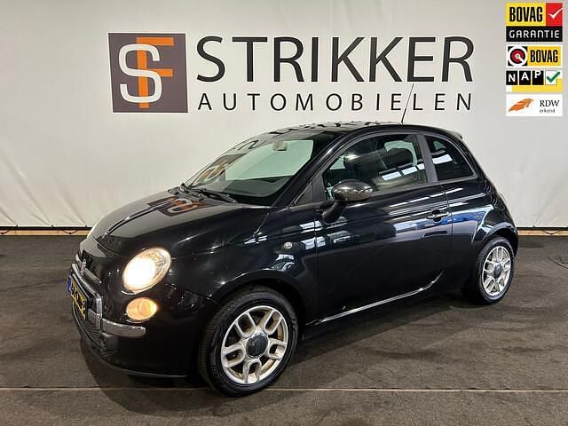 Zwart Gebruikt 2008 Fiat 500 Sport Hatchback | € 4.450 (Duur) - Afbeelding 1/4