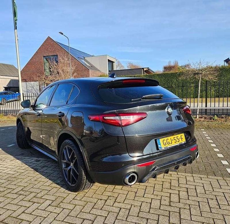 Occasion Alfa Romeo Stelvio Super 260 PK (191 kW) 2018 Zwart SUV