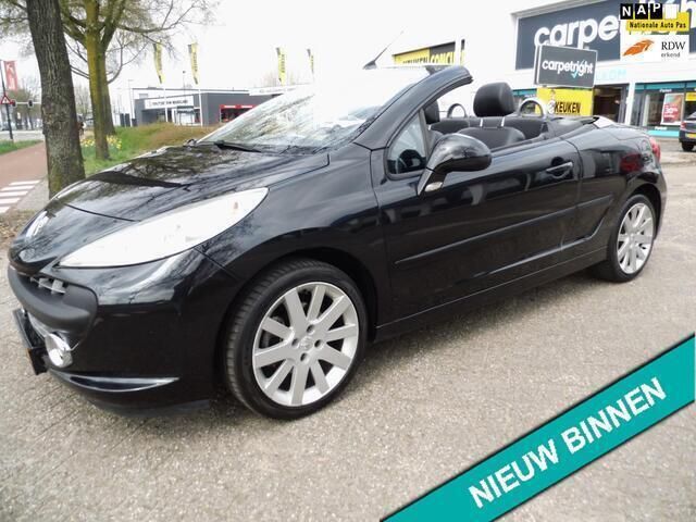 Zwart Gebruikt 2007 Peugeot 207 CC Sport Cabriolet | € 3.749 (Iets duurder) - Afbeelding 1/4