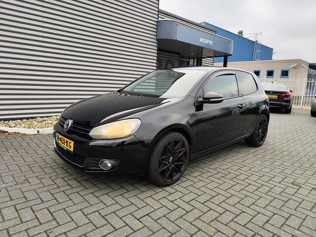 Zwart Gebruikt 2009 VW Golf VI Trendline Stationwagen | € 2.999 (Eerlijke prijs) - Afbeelding 1/4