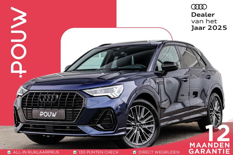 Blauw Gebruikt 2022 Audi Q3 S-Line SUV | € 42.900 (Duur) - Afbeelding 1/4