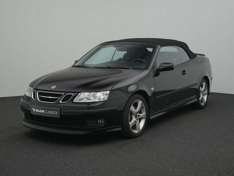 Zwart Gebruikt 2003 Saab 9-3 Cabriolet Vector Cabriolet | € 14.995 - Afbeelding 1/4