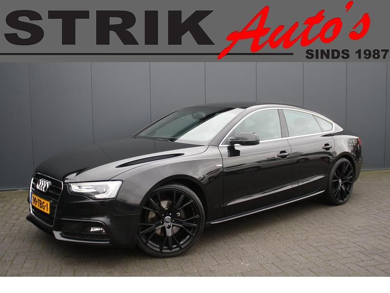 Occasion Audi A5 Proline 211 PK (155 kW) 2012 Zwart Hatchback
