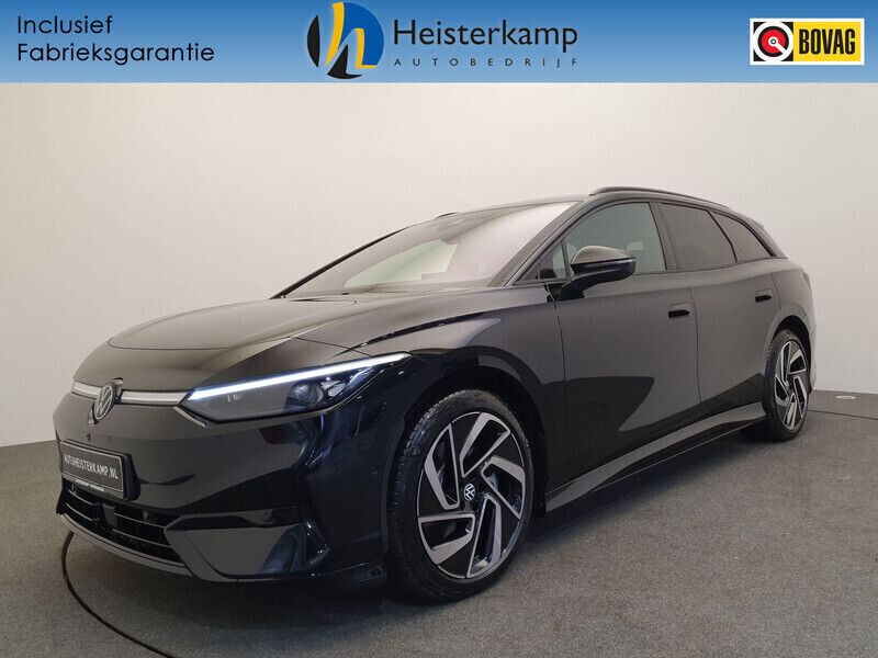 Zwart Nieuw 2025 VW ID.7 Pro Sedan | € 58.950 (Iets duurder) - Afbeelding 1/4