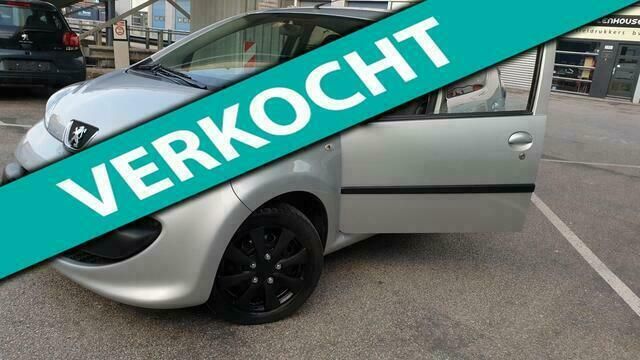 Grijs Gebruikt 2007 Peugeot 107 Hatchback | € 3.499 (Goede deal) - Afbeelding 1/4
