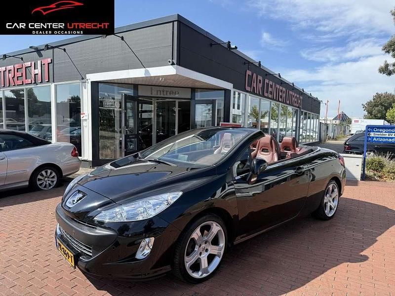 Zwart, metallic lak Gebruikt 2010 Peugeot 308 CC Cabriolet | € 6.950 (Duur) - Afbeelding 1/4