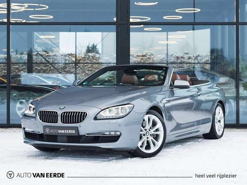 Grijs (metallic) Occasion 2012 BMW 640 Cabriolet Comfort Edition Cabriolet | € 29.950 (Eerlijke prijs) - Afbeelding 1/4