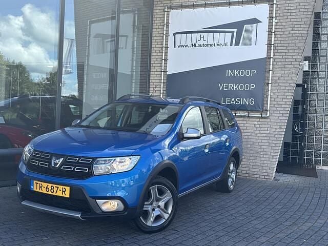 Blauw Gebruikt 2018 Dacia Logan MCV Stepway MPV | € 8.750 (Eerlijke prijs) - Afbeelding 1/4