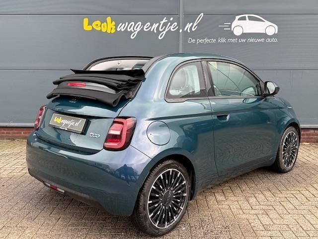 Occasion Fiat 500e Icon 86 kW (118 PK) 2022 Groen (metallic) Cabriolet