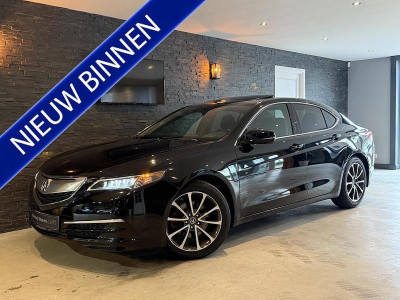 Zwart Gebruikt 2015 Acura TLX Sedan | € 17.450 - Afbeelding 1/4