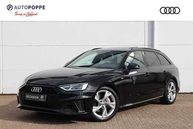Zwart Gebruikt 2021 Audi A4 Design Stationwagen | € 33.750 (Eerlijke prijs) - Afbeelding 1/4
