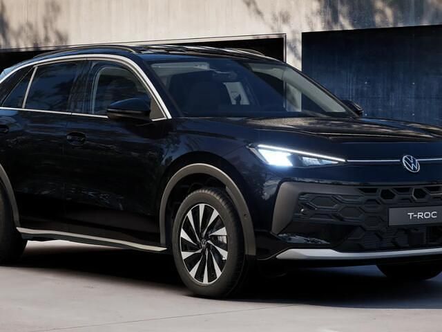 Zwart Nieuw 2026 VW T-Roc Edition SUV | € 40.440 (Eerlijke prijs) - Afbeelding 1/4