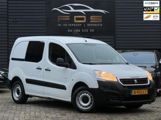 Wit Gebruikt 2018 Peugeot Partner MPV | € 5.999 (Super prijs) - Afbeelding 1/4