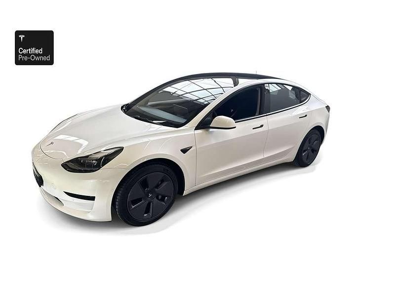 Wit Gebruikt 2021 Tesla Model 3 RWD Sedan | € 26.800 (Eerlijke prijs) - Afbeelding 1/4