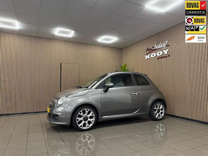 Grijs Gebruikt 2014 Fiat 500S Hatchback | € 8.220 (Duur) - Afbeelding 1/4