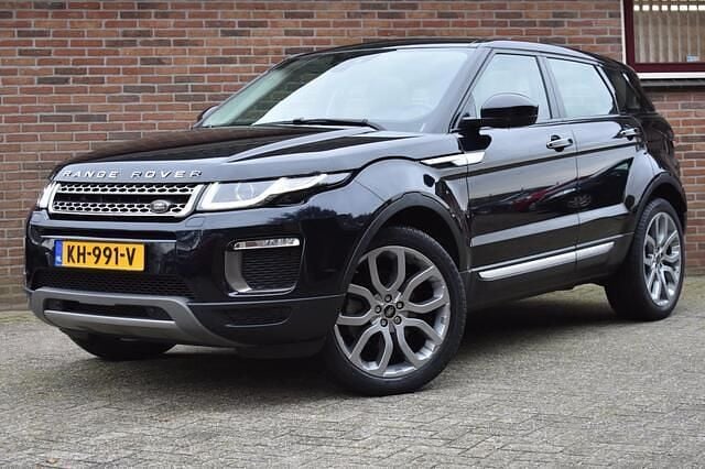 Zwart (metallic) Gebruikt 2016 Land Rover Range Rover evoque HSE Dynamic SUV | € 17.949 (Goede deal) - Afbeelding 1/4