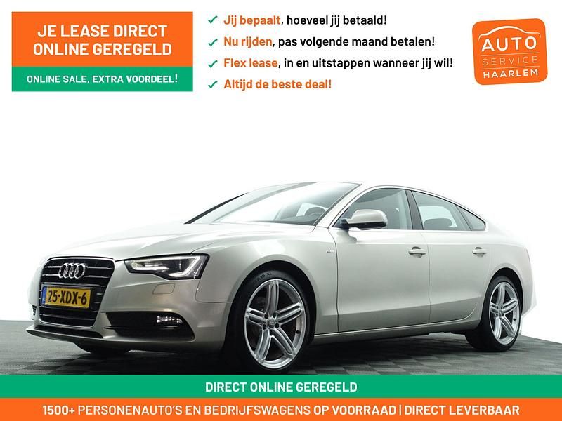 Occasion Audi A5 Sportback S-Line 170 PK (125 kW) 2012 Grijs metallic Hatchback