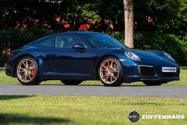 Occasion Porsche 911 Carrera S 421 PK (309 kW) 2016 Blauw, metallic lak Coupé
