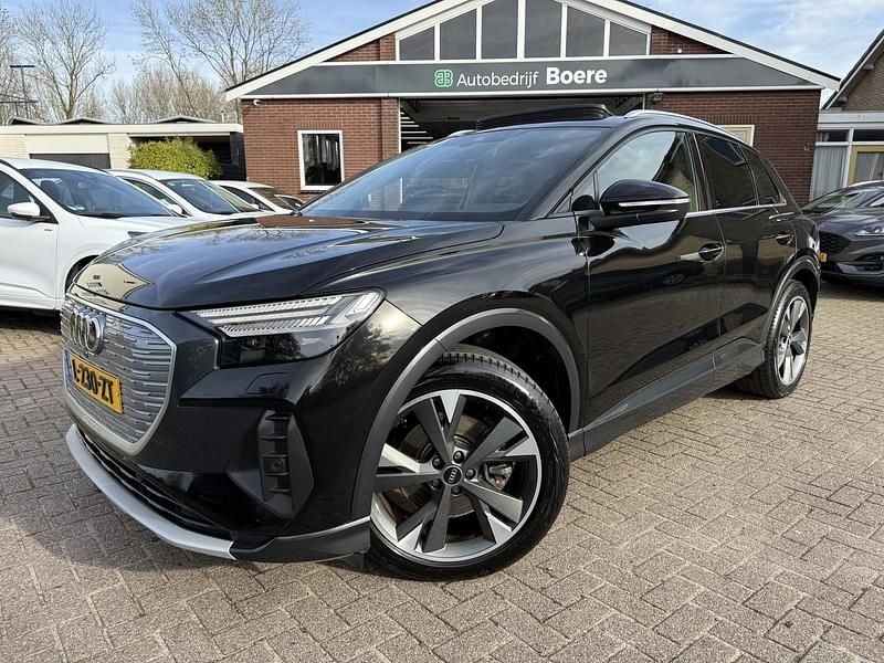 Zwart Gebruikt 2021 Audi Q4 e-tron Advanced Plus SUV | € 23.450 (Duur) - Afbeelding 1/4
