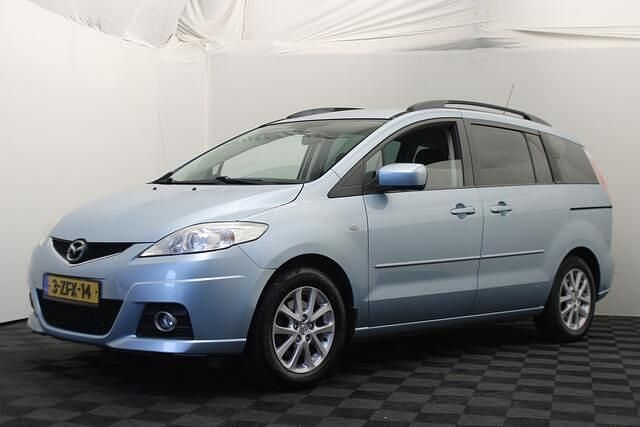 Blauw Gebruikt 2009 Mazda 5 MPV | € 3.950 (Eerlijke prijs) - Afbeelding 1/4