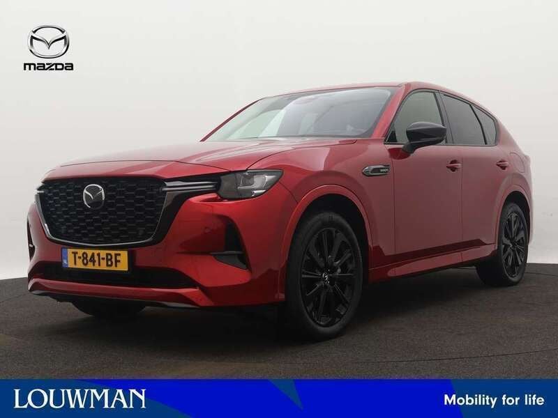 Rood Gebruikt 2023 Mazda CX-60 Homura-Line SUV | € 44.695 (Eerlijke prijs) - Afbeelding 1/3
