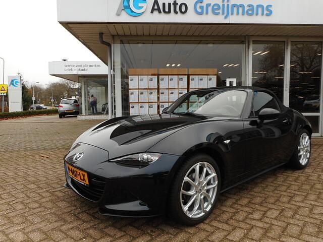 Occasion Mazda MX5 132 PK (97 kW) 2019 Zwart Cabriolet