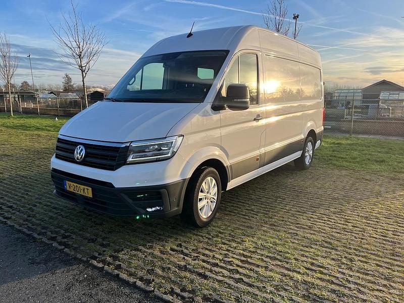 Wit (mat) Occasion 2018 VW Crafter Van | € 18.950 (Eerlijke prijs) - Afbeelding 1/4