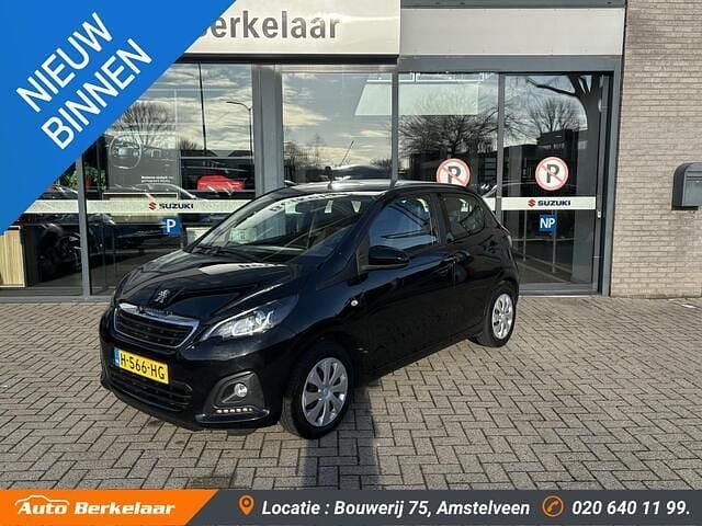 Zwart Occasion 2020 Peugeot 108 Active Hatchback | € 6.745 (Eerlijke prijs) - Afbeelding 1/4