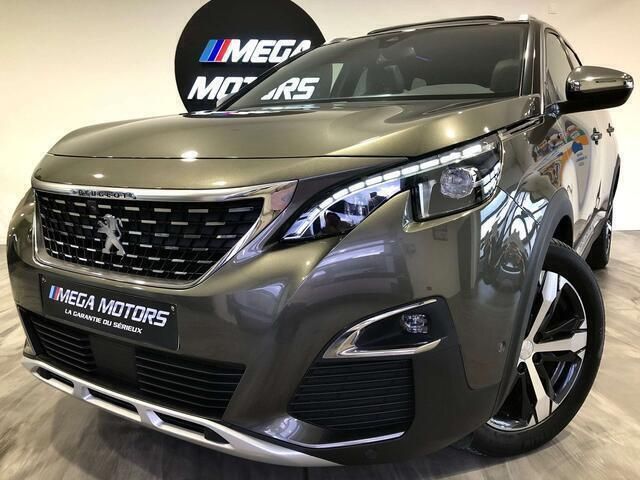 Grijs Gebruikt 2018 Peugeot 5008 GT-line MPV | € 24.900 (Duur) - Afbeelding 1/4