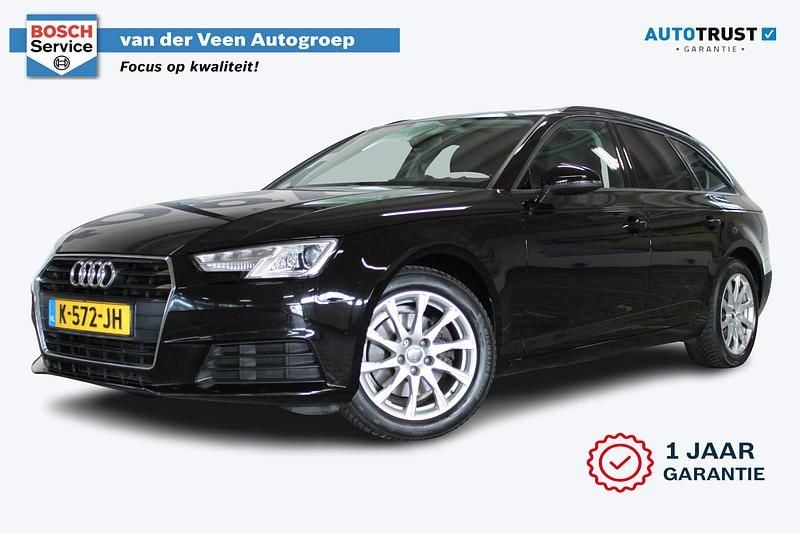 Zwart Gebruikt 2017 Audi A4 Black Edition Stationwagen | € 13.950 (Eerlijke prijs) - Afbeelding 1/4