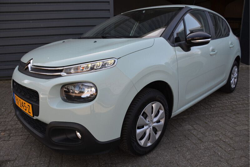 Groen Gebruikt 2017 Citroën C3 Feel Hatchback | € 8.750 (Eerlijke prijs) - Afbeelding 1/4