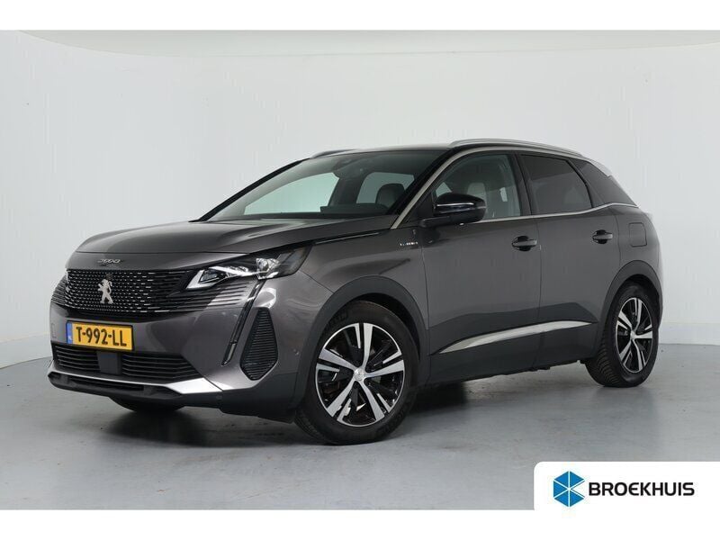 Grijs, metallic lak Gebruikt 2021 Peugeot 3008 Business-Line SUV | € 27.900 (Eerlijke prijs) - Afbeelding 1/4