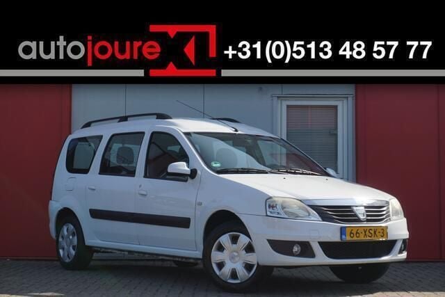 Wit Gebruikt 2012 Dacia Logan MCV Lauréate MPV | € 3.450 - Afbeelding 1/4