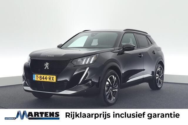 Zwart Gebruikt 2022 Peugeot e-2008 GTi SUV | € 20.949 (Eerlijke prijs) - Afbeelding 1/4