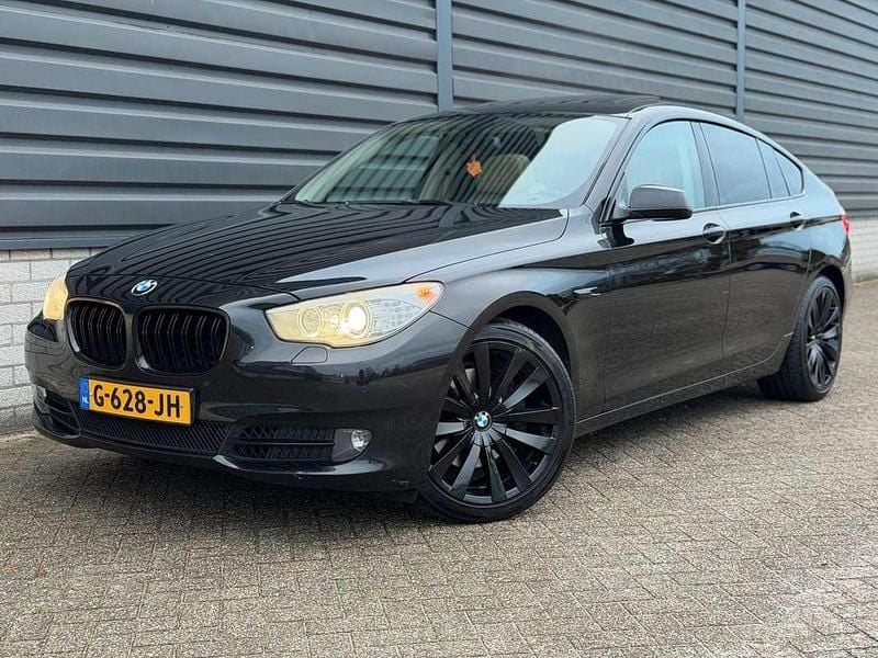Zwart Gebruikt 2009 BMW 535 Gran Turismo Executive Hatchback | € 11.750 (Super prijs) - Afbeelding 1/4