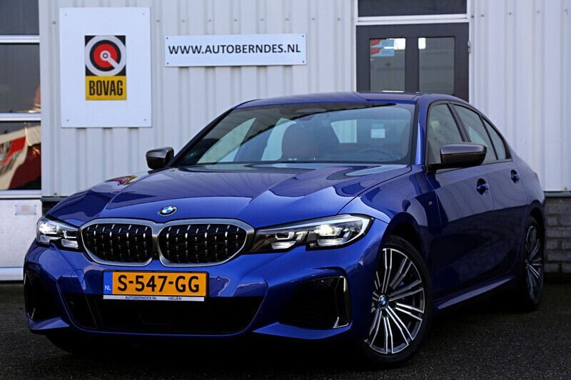 Blauw, metallic lak Gebruikt 2020 BMW M340 M Sport Sedan | € 49.900 (Goede deal) - Afbeelding 1/4