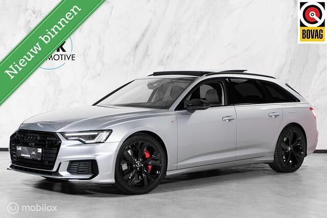 Grijs Gebruikt 2021 Audi A6 S-Line Stationwagen | € 44.950 (Eerlijke prijs) - Afbeelding 1/4