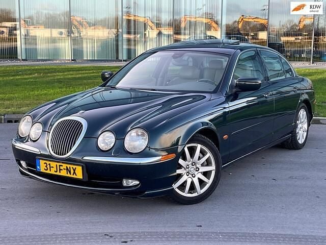 Groen Occasion 2000 Jaguar S-Type S Sedan | € 4.895 (Eerlijke prijs) - Afbeelding 1/4