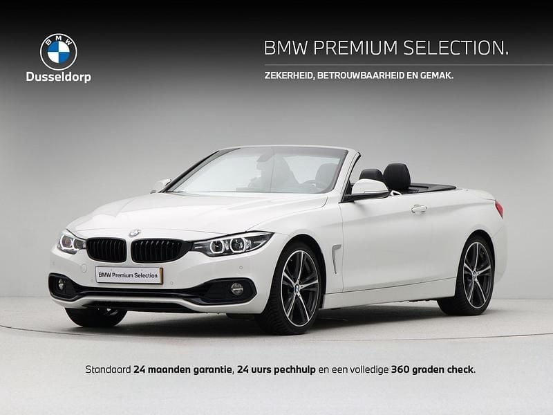 Wit Gebruikt 2019 BMW 420 Executive Cabriolet | € 31.950 (Super prijs) - Afbeelding 1/4