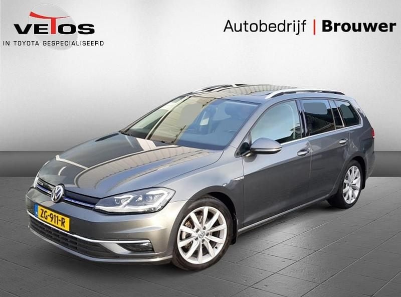 Grijs Gebruikt 2019 VW Golf VII Highline Stationwagen | € 18.900 (Goede deal) - Afbeelding 1/4