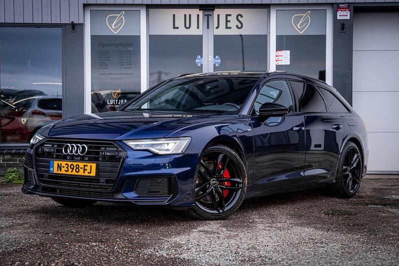 Blauw Gebruikt 2020 Audi A6 Competition Stationwagen | € 36.400 (Eerlijke prijs) - Afbeelding 1/4